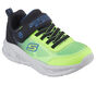 Skechers Meteor-Lights - Krendox, ZWART / BLAUW / LIMOEN, large image number 4