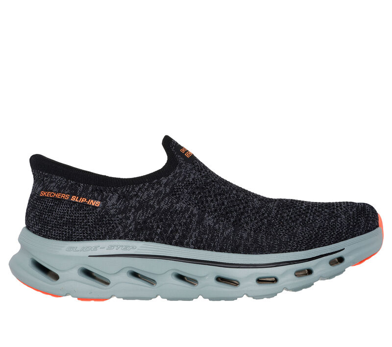 Skechers Slip-ins: GO Walk Glide-Step 2.0 - Caleb, BLACK / GRAY, largeimage number 0