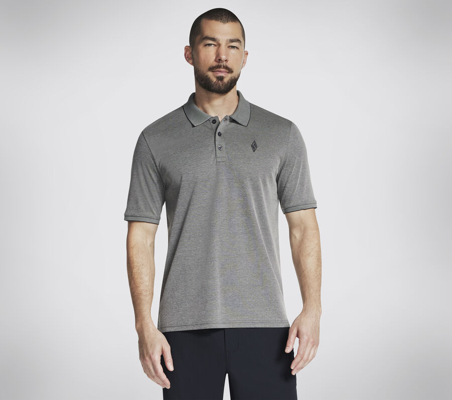 Skechers Off Duty Polo, GRIS ANTHRACITE, largeimage number 0