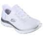 Skechers Slip-ins: Summits - Diamond Dream, WIT / ZILVER, large image number 4