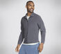 GO WALK Everywhere Full Zip Jacket, NOIR / GRIS ANTHRACITE, large image number 3