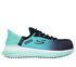 Skechers Slip-ins Work: Tilido - Ombray, ZWART / TEAL, swatch