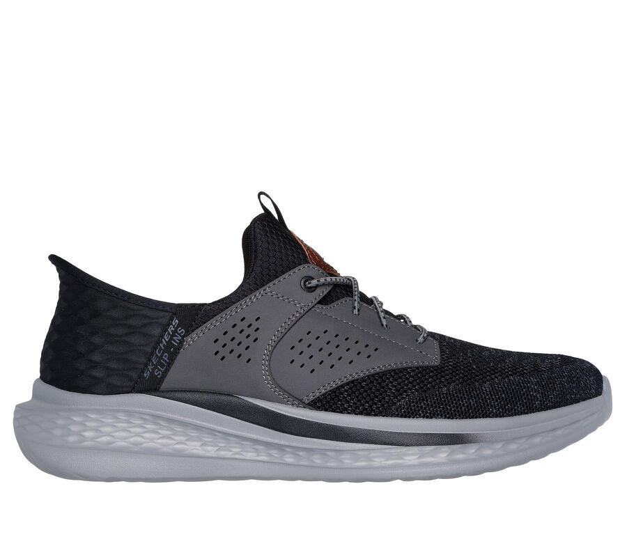 Skechers Slip-ins Relaxed Fit: Slade - Caster, NOIR / GRIS, largeimage number 0