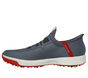 Skechers Slip-ins: GO GOLF Elite Vortex, GRIS ANTHRACITE / ROUGE, large image number 3