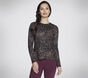 GO DRI Serene Cheetah Long Sleeve, NATUURLIJK / TAUPE, large image number 0