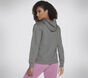 Skech-Sweats Shine Hoodie, CHARCOAL / SILVER, large image number 1