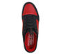 Skechers Slip-ins: Sport Court 92 - Distown, ZWART / ROOD, large image number 2