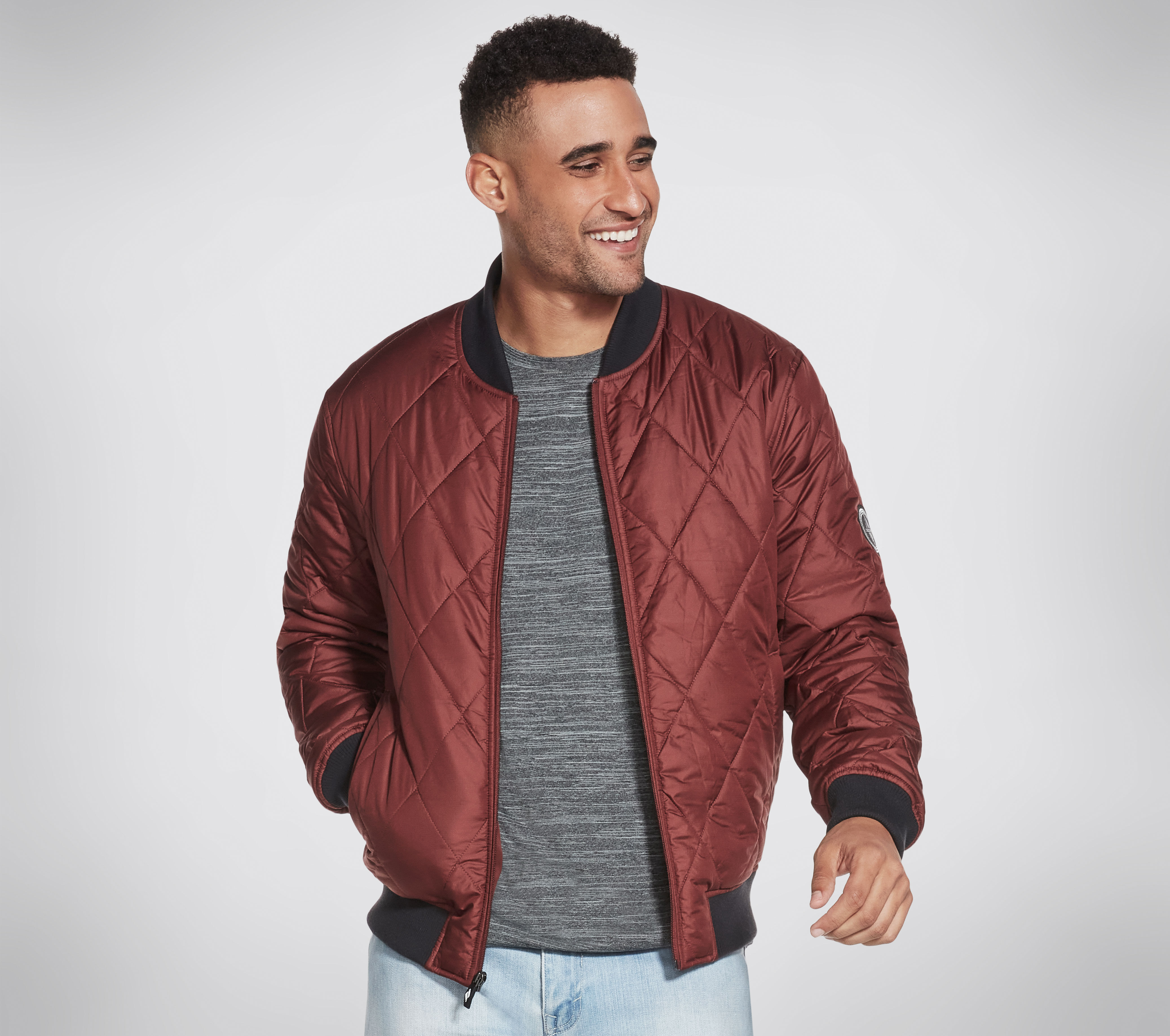 Skechers jacket best sale mens