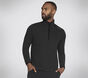 Skech-Knits Burst 1/4 Zip, NOIR, large image number 0