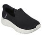 Skechers Slip-ins: GO WALK Flex - Relish, ZWART / WIT, large image number 6