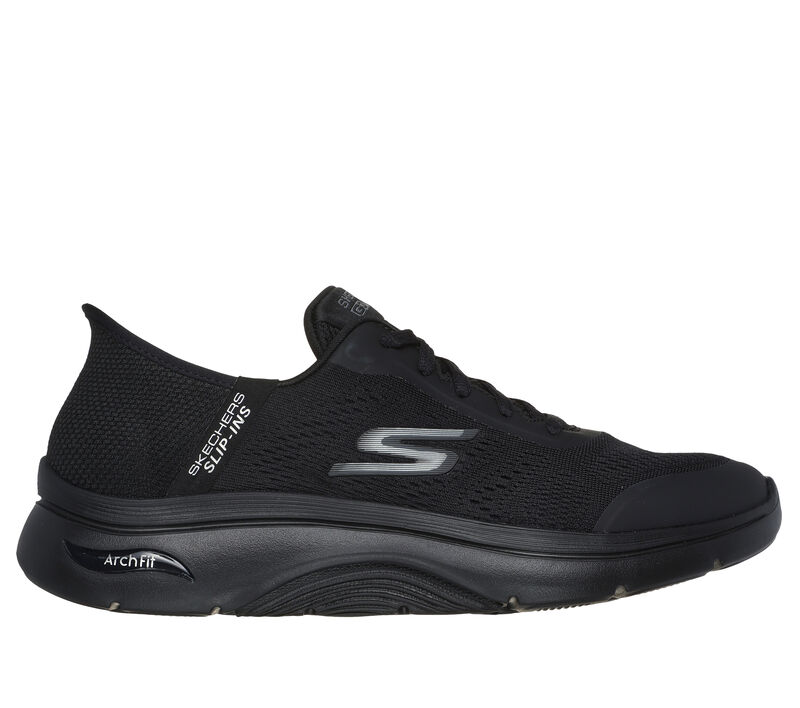 Skechers Slip-ins: GO WALK AF 2.0 - Simplicity 2, ZWART, largeimage number 0