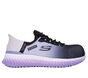 Skechers Slip-ins Work: Tilido - Ombray, ZWART / PURPER, large image number 0