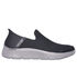 Skechers Slip-ins: GO WALK Flex - No Hands, DONKER GRIJS, swatch