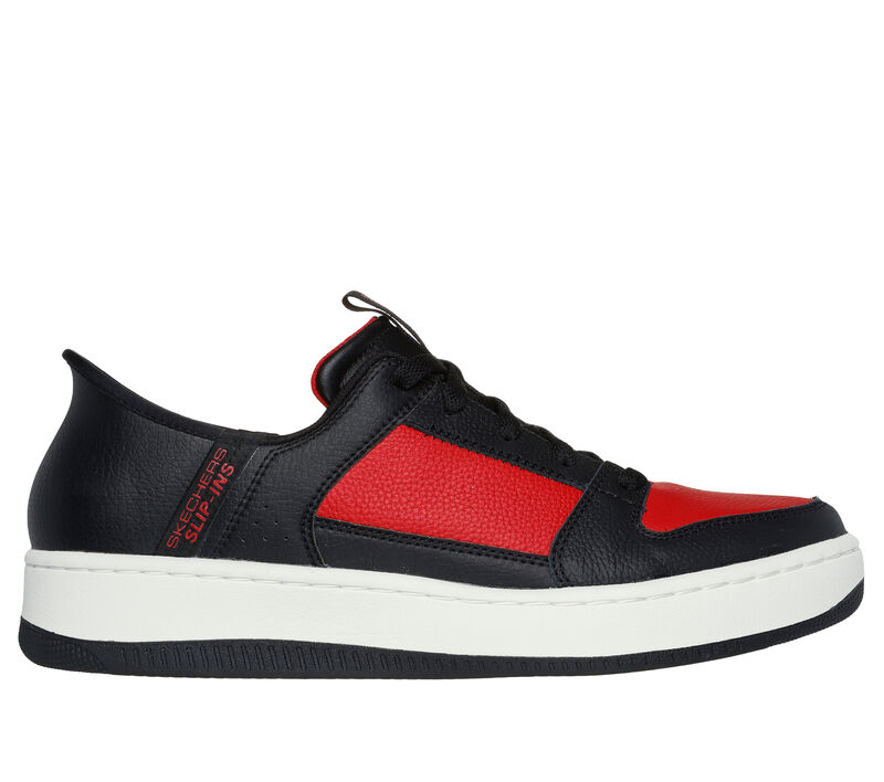 Skechers Slip-ins: Sport Court 92 - Distown, NOIR / ROUGE, largeimage number 0