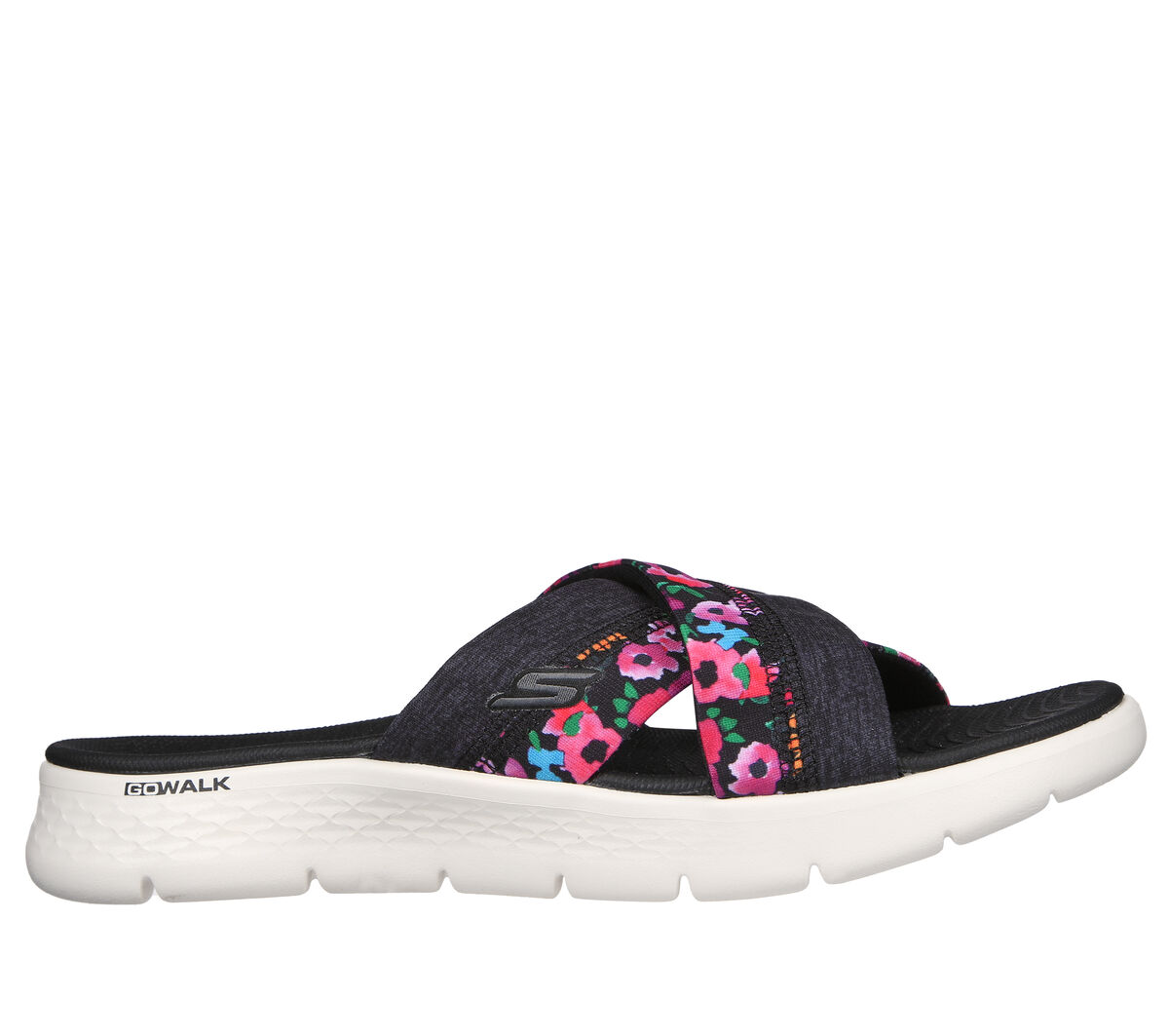 GO WALK Flex Sandal - Blossoms | SKECHERS BE