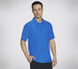 GO DRI All Day Polo, BLEU / VERT, large image number 0
