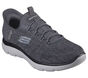 Skechers Slip-ins: Summits - Key Pace, CHARCOAL/BLACK, large image number 5