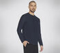 GO DRI All Day Long Sleeve Tee, NAVY, large image number 2