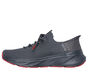 Skechers Slip-ins RF: Edgeride - Raygo, GRIS ANTHRACITE / ROUGE, large image number 3