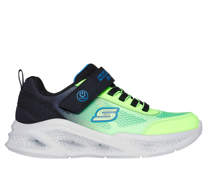 Skechers Meteor-Lights - Krendox, ZWART / BLAUW / LIMOEN, largeimage number 0