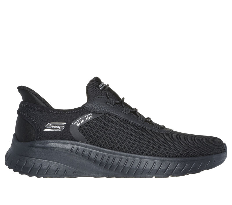 Skechers Slip-ins: BOBS Sport Squad Chaos, ZWART, largeimage number 0