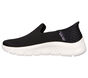 Skechers Slip-ins: GO WALK Flex - Relish, ZWART / WIT, large image number 5