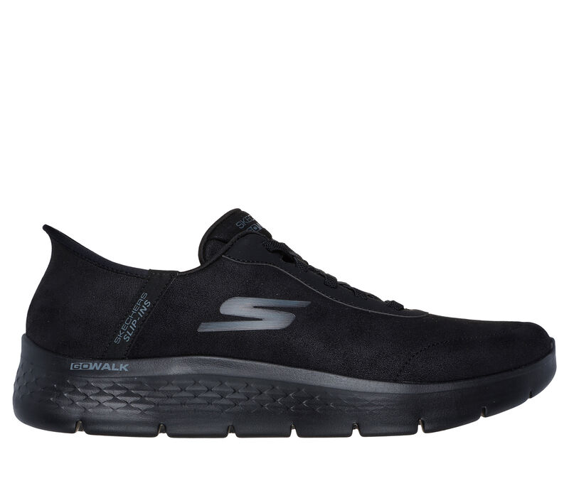 Skechers Slip-ins: GO WALK Flex - Smooth Motion, ZWART, largeimage number 0