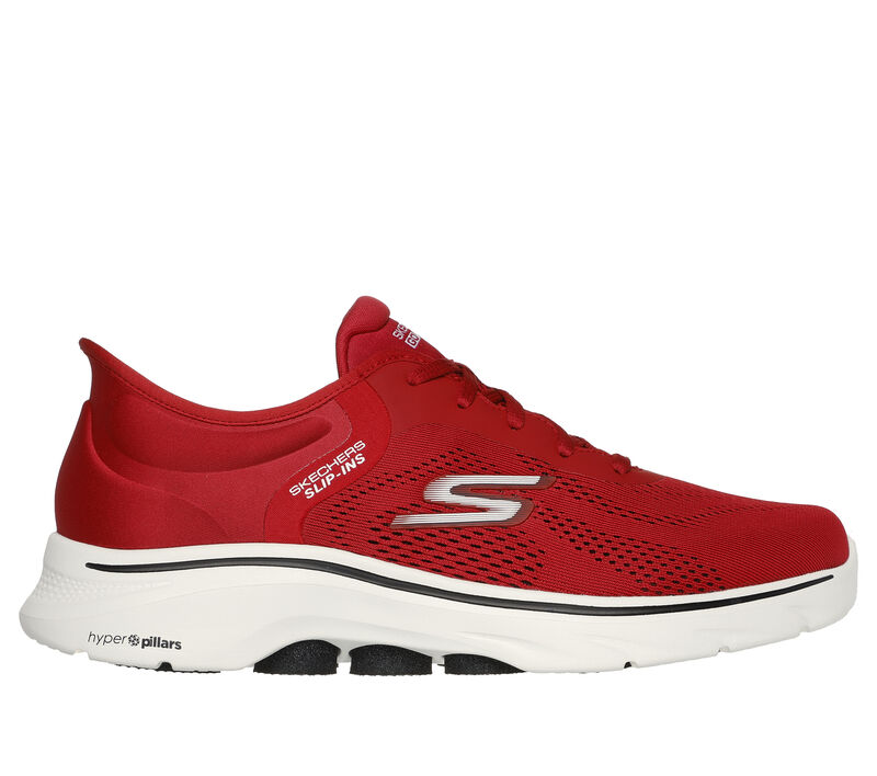 Skechers Slip-ins: GO WALK 7 - Valin, ROOD / ZWART, largeimage number 0