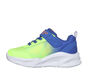 Skechers Meteor-Lights - Krendox, BLEU / VERT-LIME, large image number 3