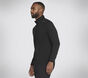 Skech-Knits Burst 1/4 Zip, BLACK, large image number 2