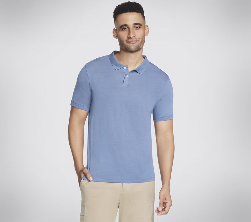 GO DRI Pima Signature Polo, JEAN, largeimage number 0