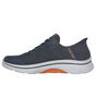 Skechers Slip-ins: GO WALK AF 2.0 - Simplicity 2, CHARCOAL / ORANGE, large image number 3