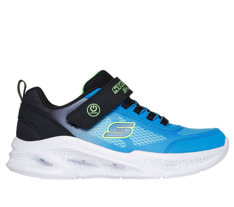 Skechers Meteor-Lights - Krendox, NOIR / BLEU, largeimage number 0