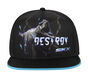 Skechers Destroy Dino Hat, ZWART, large image number 2