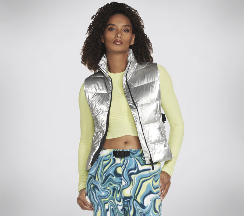 Hypershine Vest, ZILVER, largeimage number 0