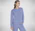 SKECH-SWEATS Signature Pullover Crew, PURPER / ZILVER, swatch