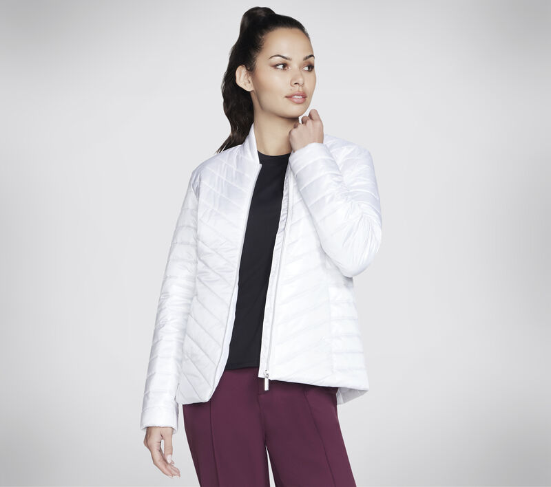 GO SHIELD Shine Jacket, BLANC, largeimage number 0