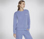 SKECH-SWEATS Signature Pullover Crew, PURPER / ZILVER, large image number 0