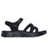 GO WALK FLEX Sandal - Sunshine, NOIR, swatch