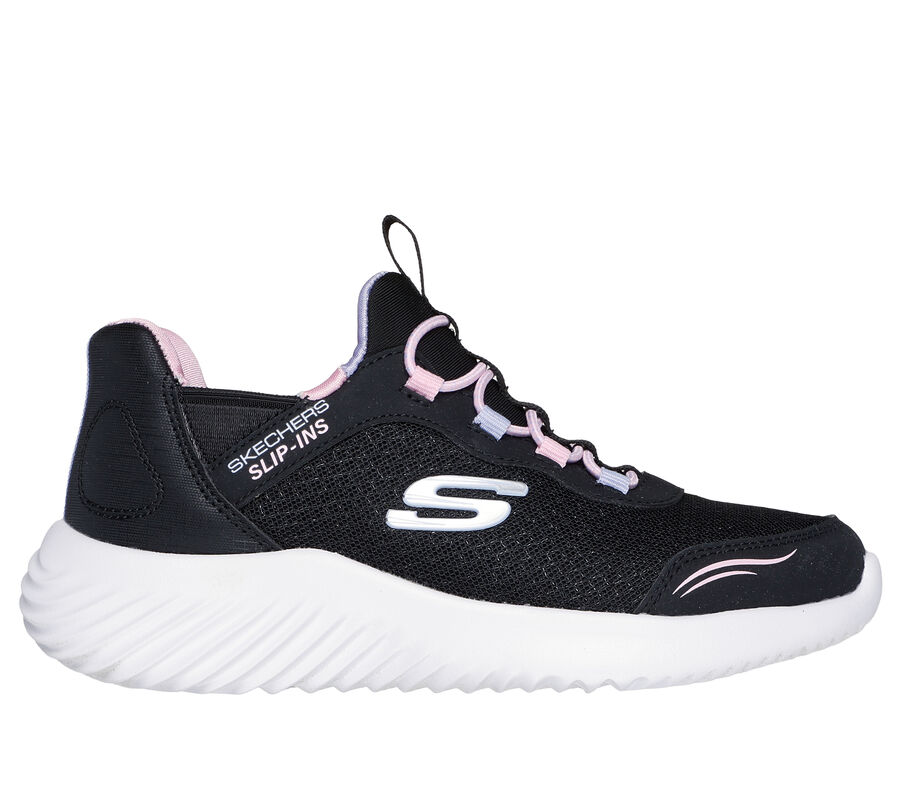 Skechers Slip-ins: Bounder - Simple Cute, ZWART, largeimage number 0