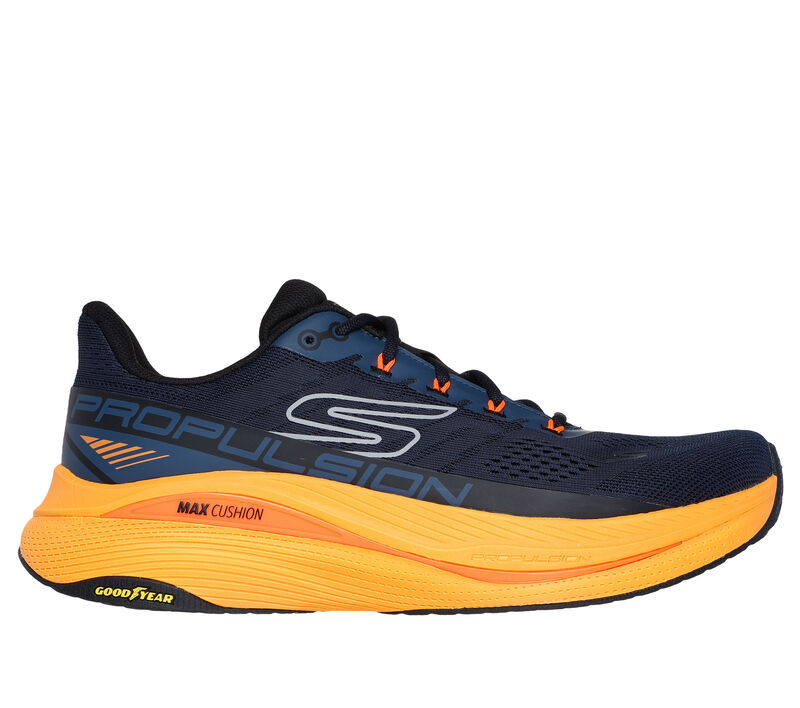 Max Cushioning Propulsion, BLEU MARINE / ORANGE, largeimage number 0