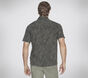 The GO WALK Air Printed Short Sleeve Shirt, ARGENT / MULTI, large image number 1