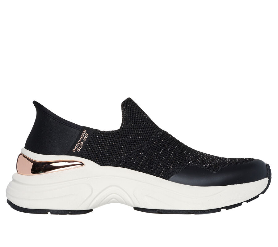 Skechers Slip-ins: Hazel - Priya, BLACK / ROSE GOLD, largeimage number 0