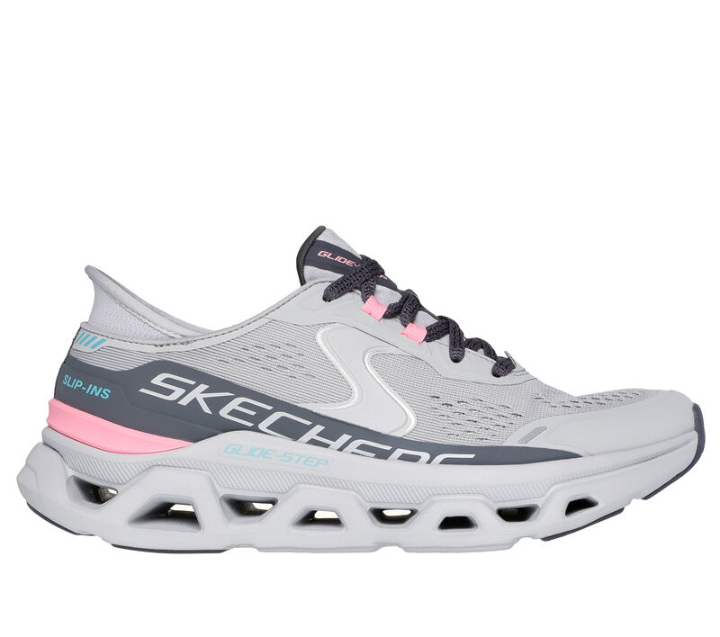 Skechers Slip-ins: Glide-Step Altus, GRIJS / ROZE, largeimage number 0