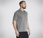 Skechers Off Duty Polo, GRIS ANTHRACITE, large image number 2