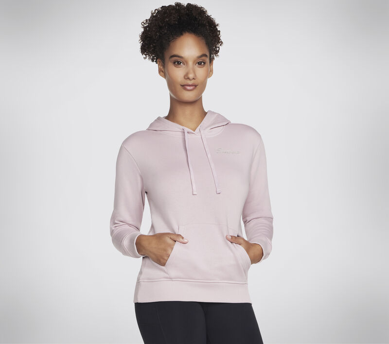 Skechers Signature Pullover Hoodie, ROSE / LAVANDE, largeimage number 0