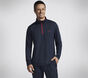 Kane 1/4 Zip, NAVY, large image number 0