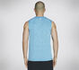 GO DRI Charge Muscle Tank, BLEU / VERT, large image number 1
