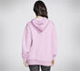 Skech-Sweats Shine Hoodie, MAUVE CLAIR, large image number 1