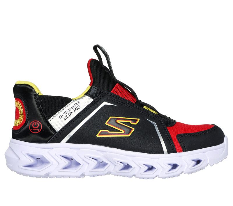 Skechers Slip-ins: Hypno-Flash 2.0 - Vexlux, BLACK / RED, largeimage number 0